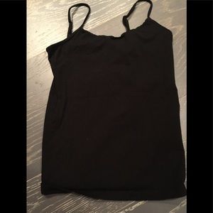 H&Mm Cami with adjustable straps black M